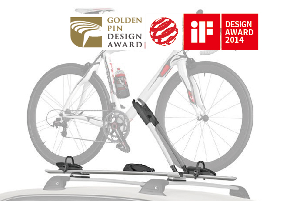 The WB201 bicycle stand won the Golden Pin Design, Red Dot, and iF International Design Awards.