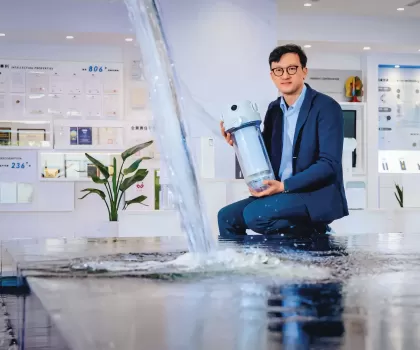 鏡周刊專訪》頭家開講／併購高效濾　溢泰集團執行長林于鈞